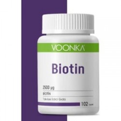 Biotin 2500 Mcg 102 Tablet 8680807008496