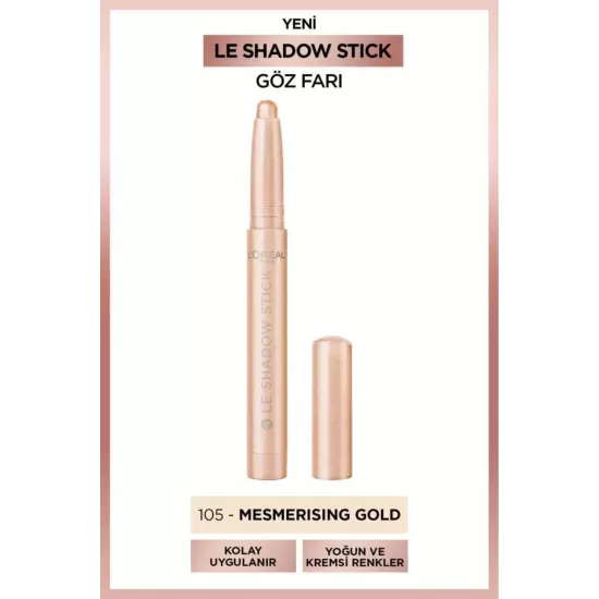 L'Or&eacute;al Paris Le Shadow Stick G&ouml;z Farı - 105 Mesmerizing Gold