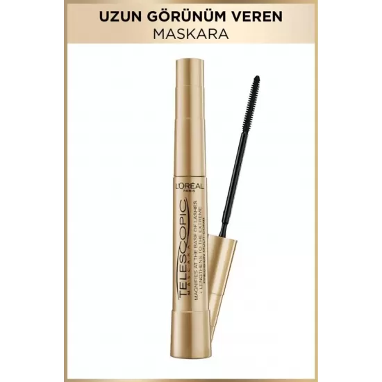 Telescopic Uzun Görünüm Veren Maskara - Siyah